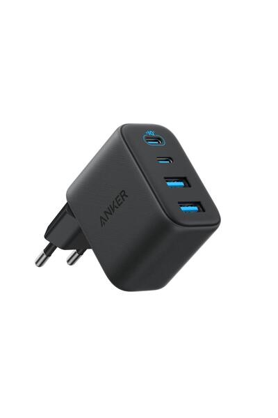 Anker Zolo 50W Φορτιστής Τοίχου, 2x USB-C, 2x USB-A, Γρήγορη Φόρτιση, Μαύρο