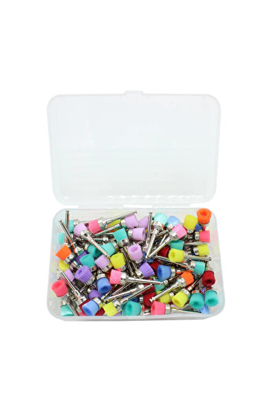 Choice1 type7 100pcs 100pcs Dental Prophy Brushes Polishing Polisher Disposab...