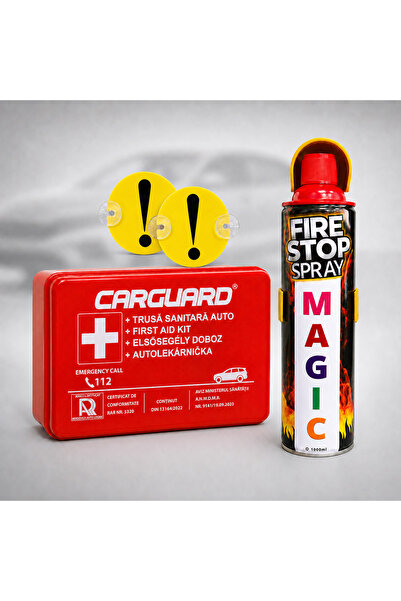 Magic KIT SIGURANTA AUTO TRUSA MEDICALA CARGUARD + STINGATOR + SET SEMN INCEP...
