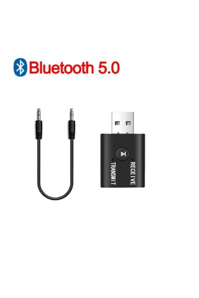 Choice Bluetooth 5.0 2 In1 Bluetooth 5.0 Audio Adapter USB Wireless Transmitt...