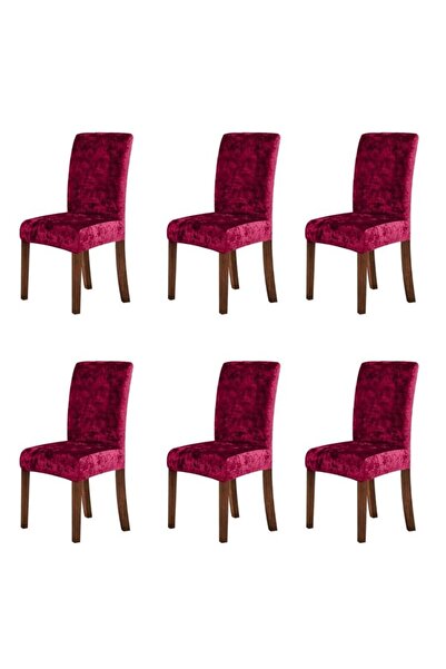 delfin HomeRoy Huse Catifea pentru Scaune – Set 6 Bucăți
