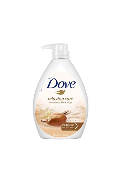 Dove غسول الجسم المريح للعناية بالبشرة مع زبدة الشيا والفانيليا 1000 مل
