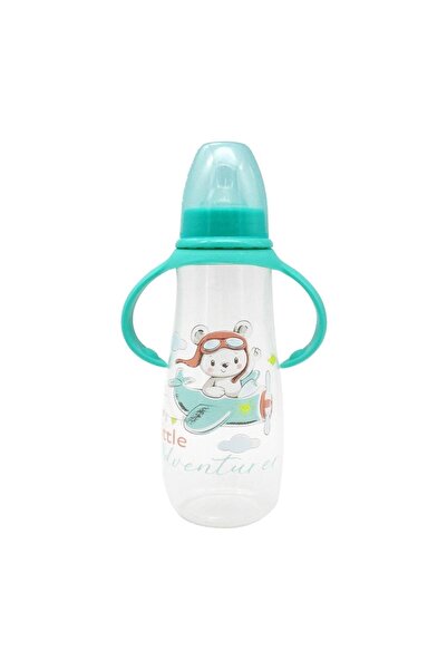 honey baby Biberon bebeluși, model ursuleț, silicon, verde – hrănire și îngri...