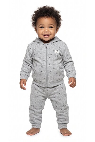 BabyCosy Organic Wear Hooded Baby Tracksuit Set, Unisex, 70% Organic Cotton Z...