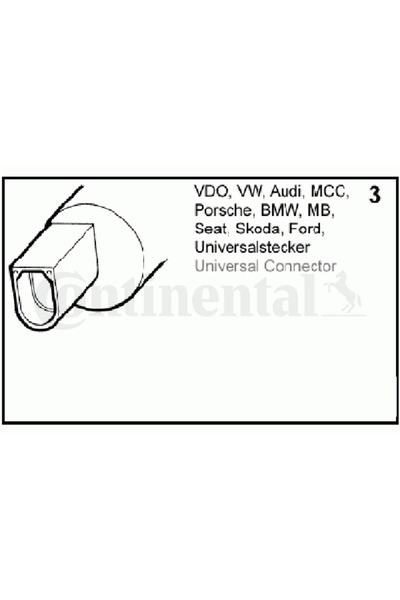 CONTINENTAL/VDO Pompa De Apa Spalare Parbriz Bmw 3 Seat Alhambra/Ibiza 4/Leon...