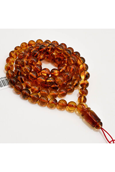 Generic Brand Natural Baltic Amber Rosary with Inclusions – 99 Beads 8-8.5mm ...