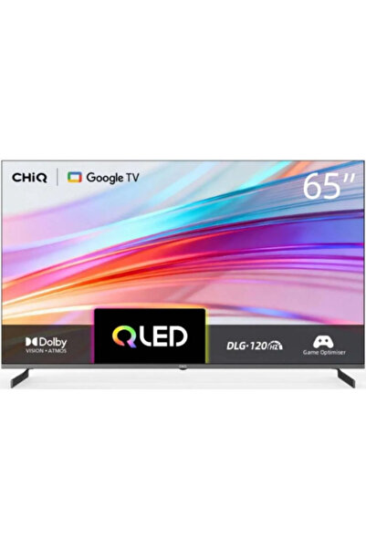Check Smart Chek 65" Voice Command 4K -Google Tv-Qled Screen