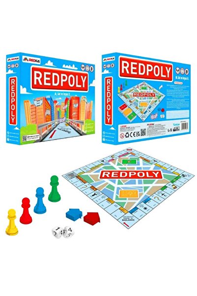 Redka Redpoly Board Game 8 Years+