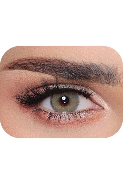 LUMINOUS عدسات لاصقة ملونة شهرية فاخرة للنساء (زوج واحد) - تتضمن علبة عدسات م...