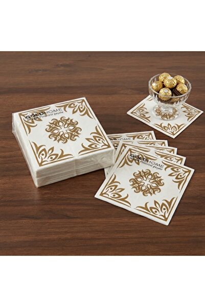 METE MUM PİNTEREST DESENLİ DEKORATİF KAĞIT PEÇETE 33X33 CM - 20'Lİ PAKET - SO...