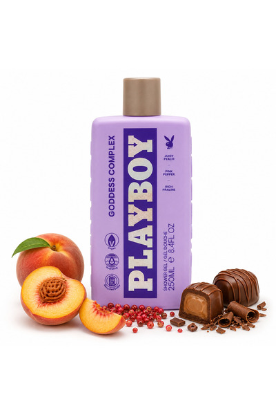 Playboy Gel de duș Playboy ®   Complex Zeiță, Piersică Suculentă, Piper Roz ș...