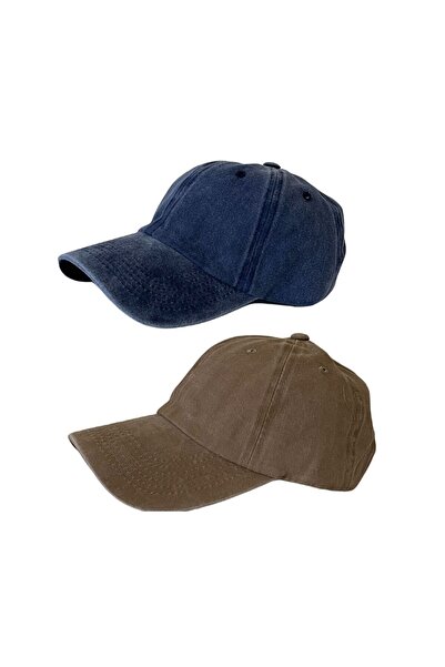 zadenza gold New Season Set of 2 Washable Vintage Hat Vintage Hat