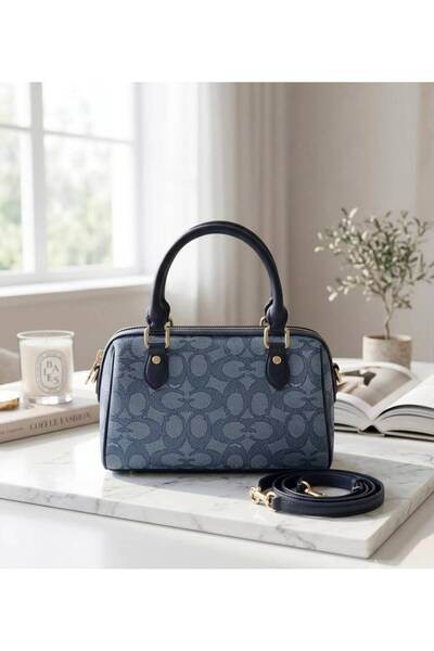 Generic Brand Athar Denim Satchel