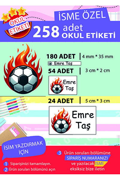 FANATİK ETİKET