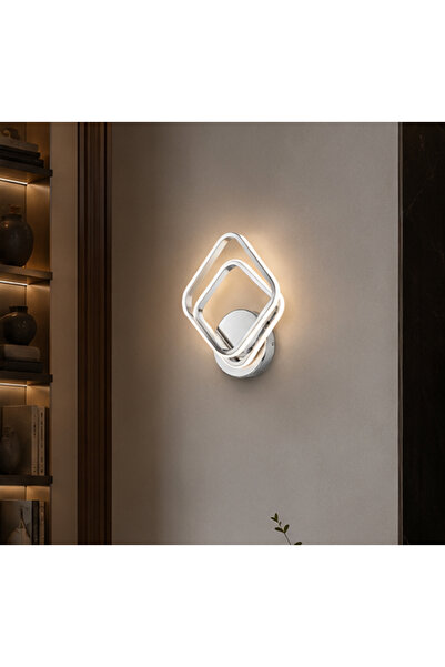TT AYDINLATMA Tt081-Kr-Twi̇st-Apl (White Light Led) Twi̇st Model Chrome-Plate...