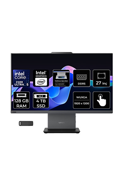 LENOVO ThinkCentre Neo 50A Gen 5 Intel Core 5 210H 128GB RAM 4TB SSD 27" Touc...