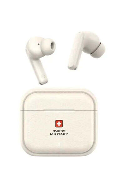Swiss Military Victor 7 ANC True Wireless Earbuds – White