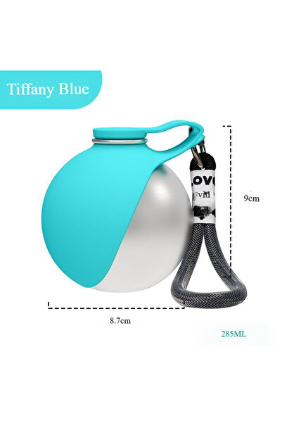 lumina shop Portable Dog Water Bottle, Foldable Silicone Pet Travel Water Bow...