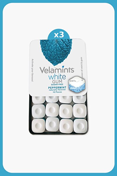 Ülker Velamints Mavi Nane Aromalı Sakız - 32 gram - 3 Adet