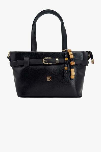 SOSELA 67-8150 Women's Black Shoulder and Shoulder Bag