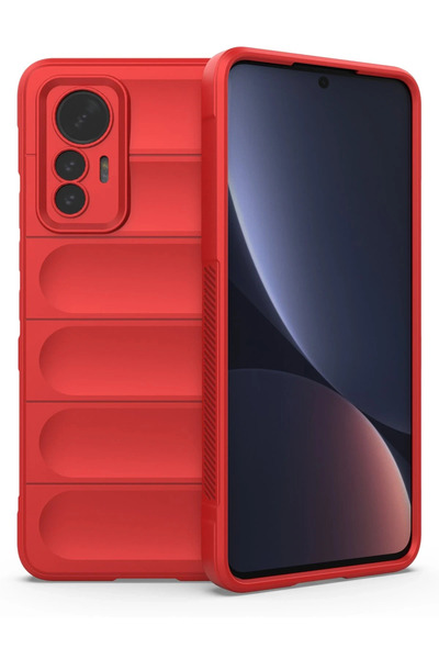 New Face Aconcept Mi 12 Lite Case Optimum Silicone (141532) - Red
