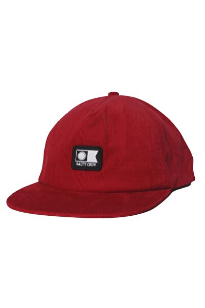 Salty Crew ΚΟΡΥΦΑΙΟ ΚΑΠΕΛΟ SNAPBACK ΜΕ ΚΟΡΔΟΝΙ, ΞΕΡΩΜΕΝΟ ΚΟΚΚΙΝΟ