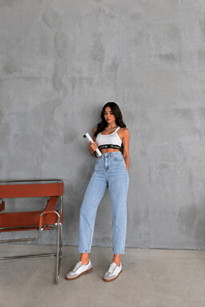 sion jeans جينز جوليا ميلانو بوي فريند للموسم الجديد لارا بلو آيس كار، قابل ل...
