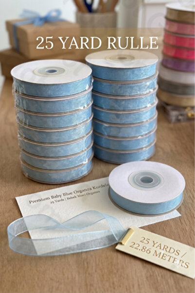 Hobi Goom Organza Ribbon for Bridal, Bundle, Engagement, Dowry, Gift, Packagi...