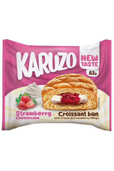 OEM KARUZO ΚΡΟΥΑΣΑΝ BUN 82gr - (CHEESECAKE ΦΡΑΟΥΛΑ)