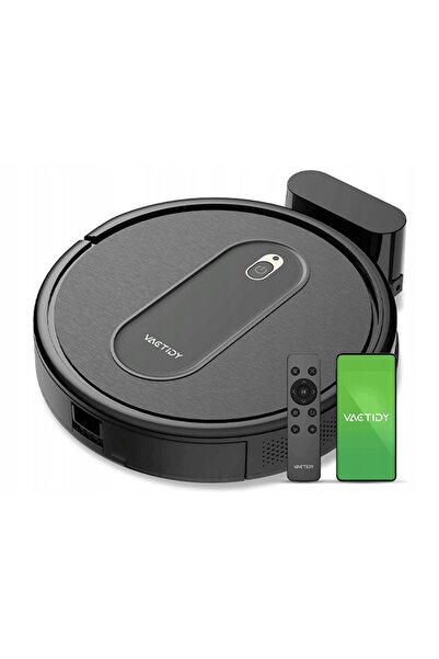NO BRAND Aspirator robot, 4500Pa, 180 min, WiFi/Aplicație, cu navigație pe ba...