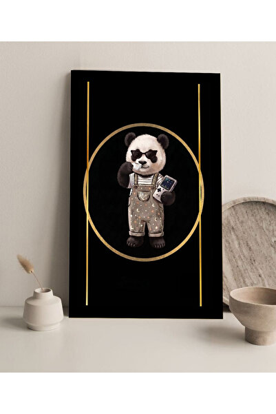 Harika bir ev Slatke životinje igraju igru 20x30 cm MDF slika za dečiju sobu ...
