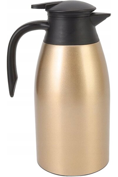 Vêrsazio Termos din oțel inoxidabil de 2L, izolat termic, pentru cafea, ceai,...
