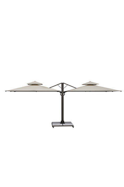 novaparasol Dream Dual T Çift Yön Yandan Direkli 300x600