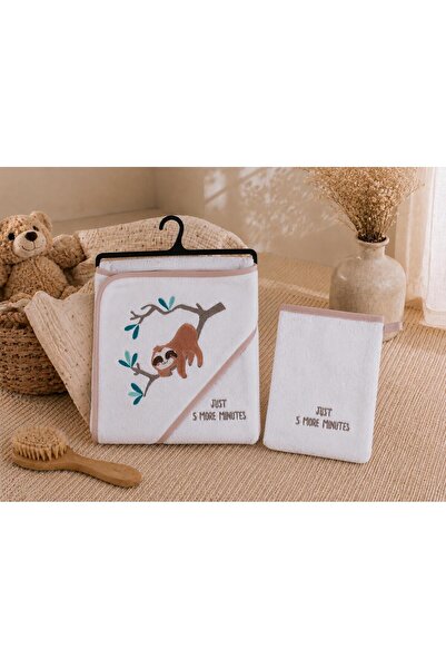 Baveno 100% Cotton 75X75 cm Patterned Baby & Kids Swaddle Towel
