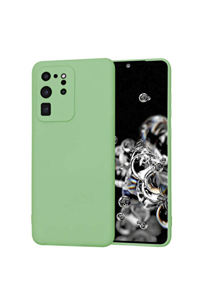 Techsuit Husă pentru Samsung Galaxy S20 Ultra 5G, SoftFlex, verde deschis - v...