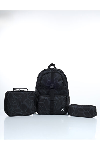 Superbag 3'lü İlkokul Okul Çantası Seti – Sırt Çantası, Beslenme Çantası ve K...