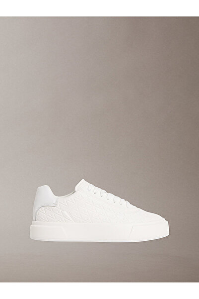 Calvin Klein Kadın Basket Cups Lace Up Sneaker