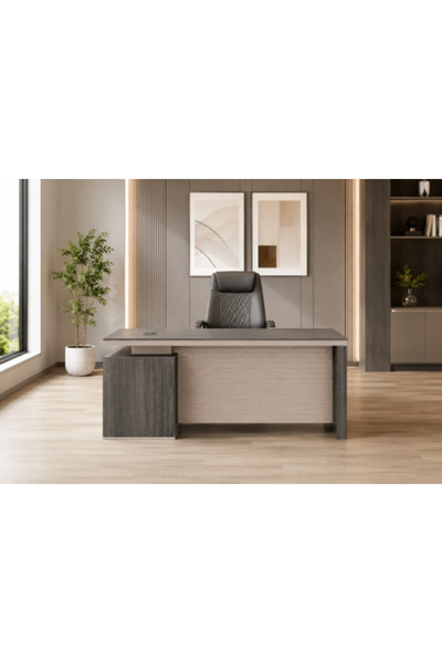 on home Executive Office Desk 160 cm – Luxury Brown OT-1603 DARK BEAUTY