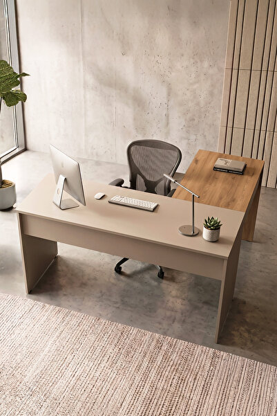 Robin Home Opus L Tipi Ofis Çalışma Masası Bilgisayar Masası Yönetici Masası ...