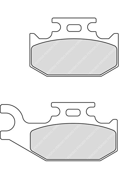 FERODO Placute de Frana Spate Destinat Pentru: Teren Accidentat Material: Sin...