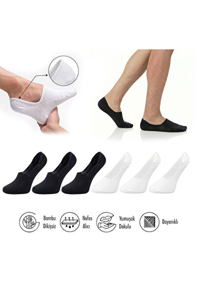 Lion Monroe Pure Bamboo Summer Men's Babet Flat Short Socks Seamless Premium ...