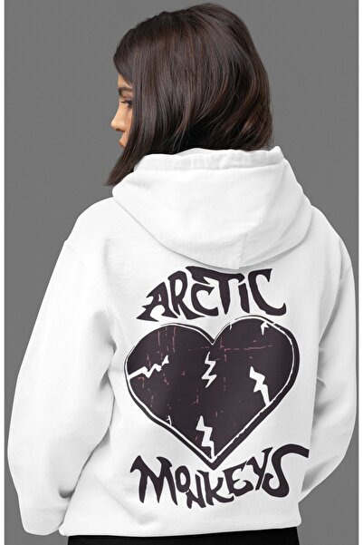 SEVBANO Arctic Monkeys Music Group Back Printed Unisex Oversize Combed Cotton...