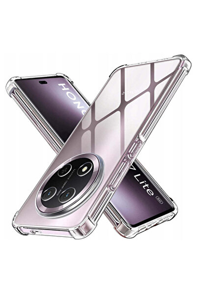 Techsuit Husă pentru Honor X9c, antishoc, din silicon transparent - transparentă