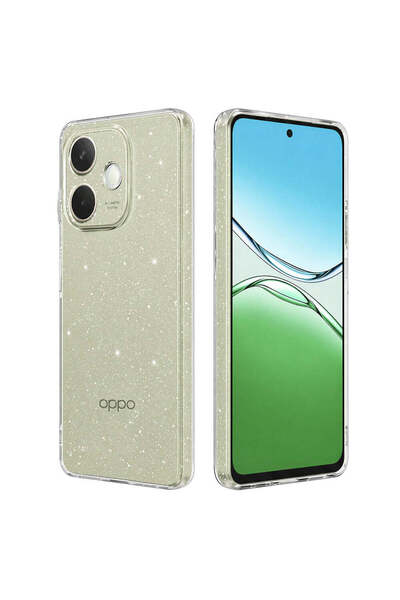 Techsuit Husă pentru OPPO A5 Pro 5G, Seria SparkleSkin, transparentă - transp...