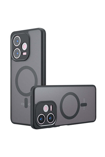Techsuit Case for OPPO A5 Pro 5G, PureFrost MagSafe, black frost - black frost
