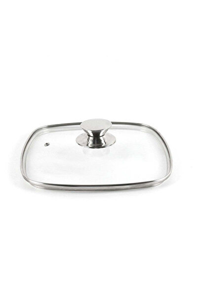 goldmann Capac 28cm, sticla termorezistent pentru tigaie grill