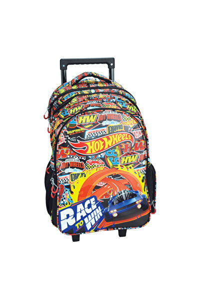 HOT WHEELS Race to Win school Bag with wheels, Bag 46 cm