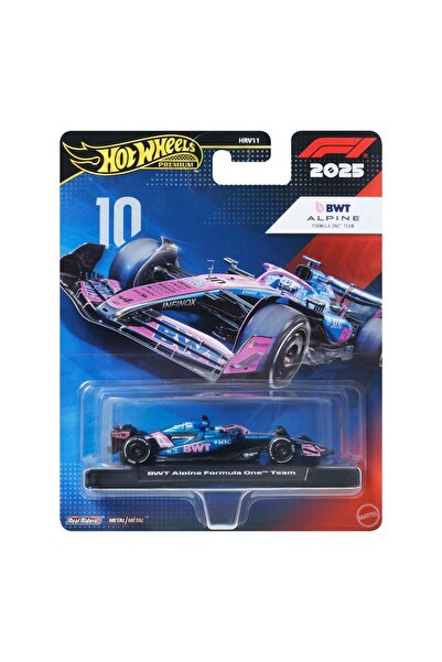 HOT WHEELS Masinuta metalica de curse, Hot Wheels, BWT Alpine 2025, Formula 1...