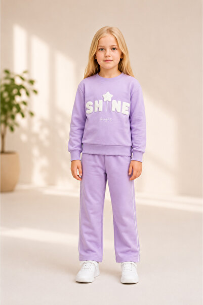 Milanlı Kids Girl's Top and Bottom 100% Cotton Seasonal Set