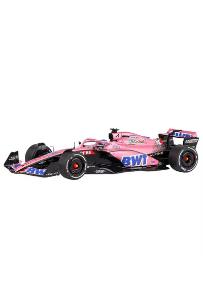 Solido Sigilat- Alpine A522 Alonso GP Bahrein 2022 Roz- Scara 1:18-